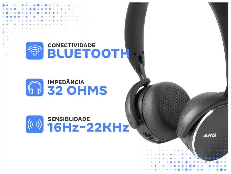 Headphone Bluetooth AKG Y500 Preto - Headphone - Magazine Luiza